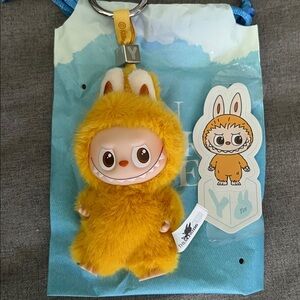 Pin for Love Labubu keychain. Letter Y